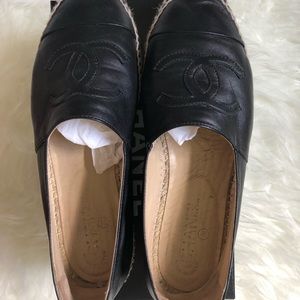 Chanel Espadrilles Black